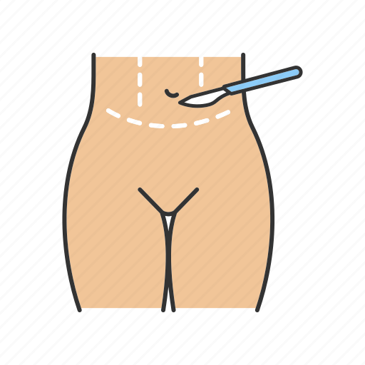 Abdominal, abdominoplasty, lifting, liposuction, plastic surgery, stomach, tummy tuck icon - Download on Iconfinder