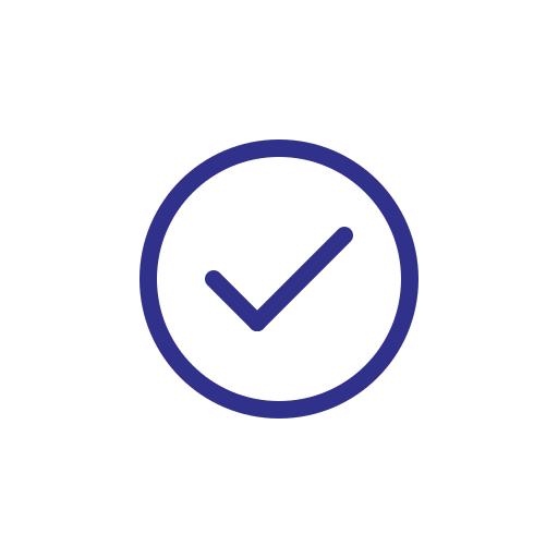 Accept, blue, check, checklist icon - Free download