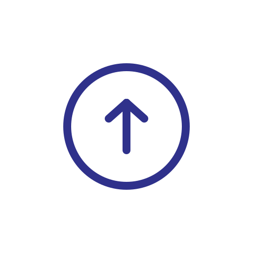 Arrow, blue, direction, navigation, up, upload icon - Free download
