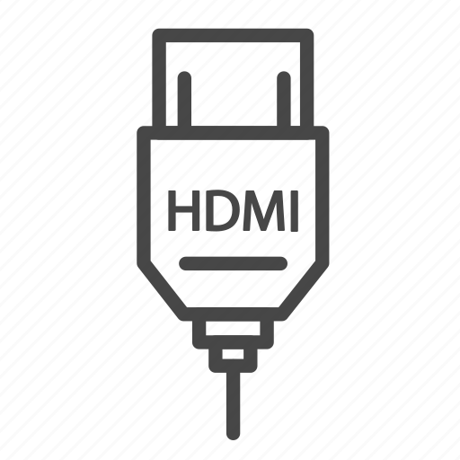 Cable, hdmi, plug, slot icon - Download on Iconfinder