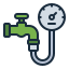 water, pressure, gauge, plumbing, meter, measurement, device, control, pipe 