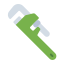 wrench, plumbing, tool, adjustable, grip, handle, plumber, repair, pipe wrench 