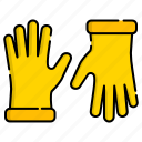 equipment, glove, gloves, object, plumbing, service, work 