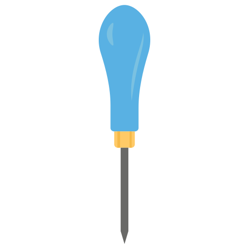 Awl tool, boring hole, bradawl, hand tool, tool icon - Download on Iconfinder