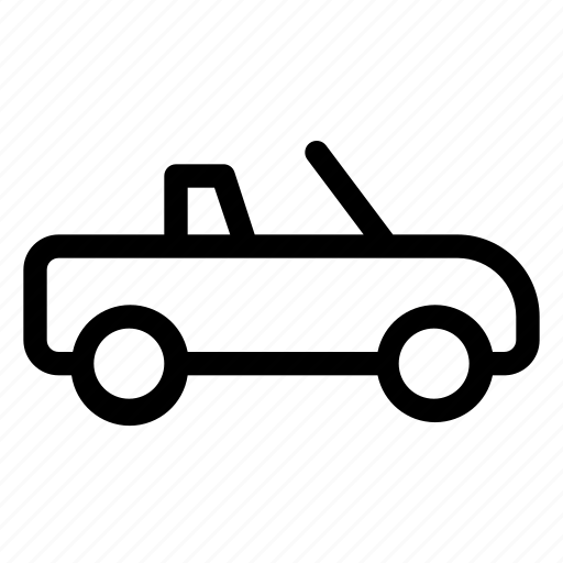 Cabrio, cabriolet, car, convertible, drop top icon - Download on Iconfinder