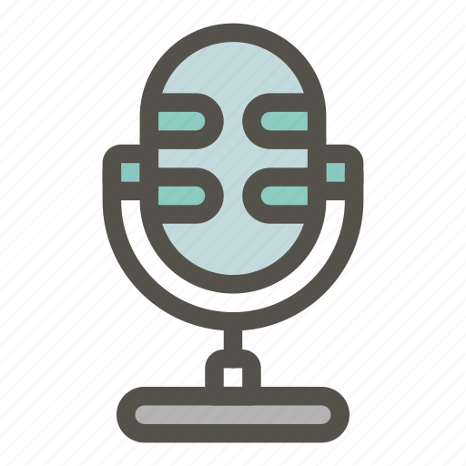 Microphone, radio, sound, ui, music and multimedia, voice recording, voice recorder icon - Download on Iconfinder