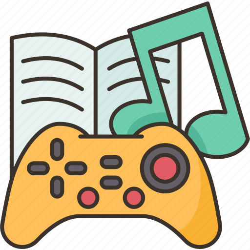 Entertainment, gaming, music, story, content icon - Download on Iconfinder