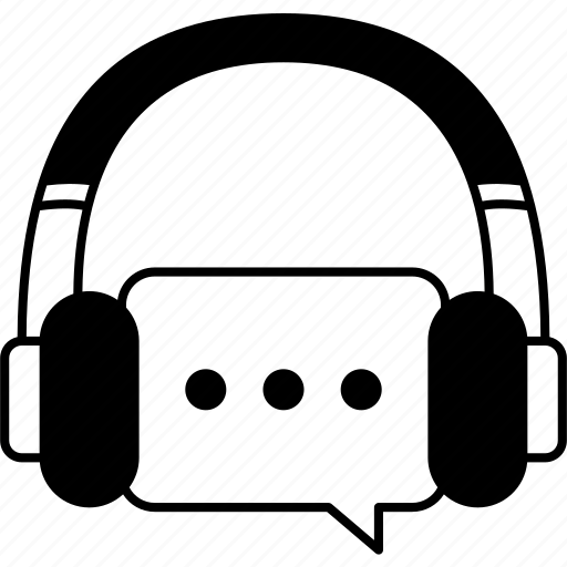 Podcast, listen, headphone, audio, voice icon - Download on Iconfinder