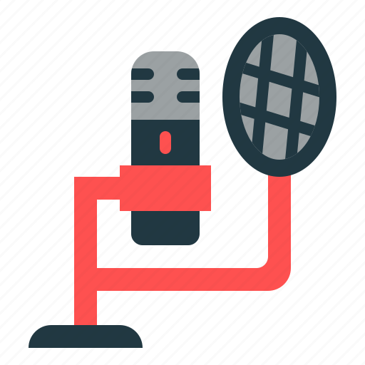 Mic, microphone, podcast, music, radio, sound, broadcast icon - Download on Iconfinder