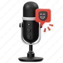comedy, podcast, microphone, audio, streaming, voice, speech, sound, broadcast 