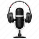 podcast, microphone, audio, voice, speech, sound, technology, broadcast, music 