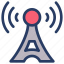 broadcast, antenna, wireless, tower, podcast