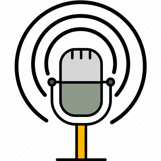 Broadcast, live, online, signal, icon icon - Download on Iconfinder