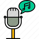 music, player, note, podcast, quaver, icon