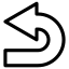 u turn, arrow, back, left turn, left, direction, previous 