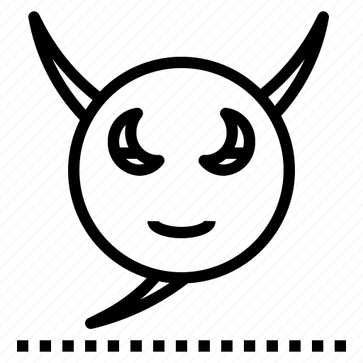Angry, devil, evil, horns, pessimistic icon - Download on Iconfinder