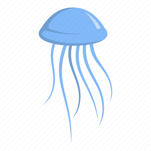 Animal, asp94, cartoon, creature, fish, jellyfish, object icon - Download on Iconfinder
