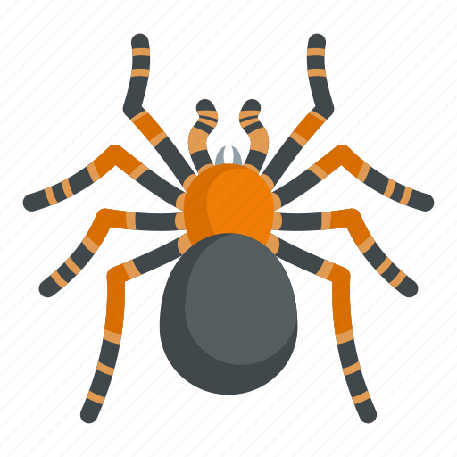 Animal, arachnid, asp94, bug, cartoon, object, tarantula icon - Download on Iconfinder