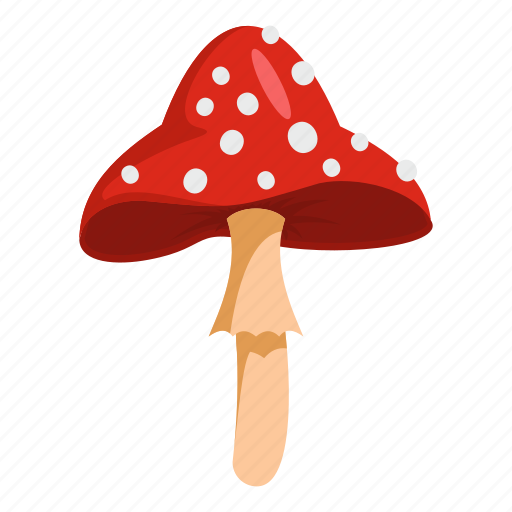 Autumn, beautiful, cartoon, mushroom, object, poison icon - Download on Iconfinder