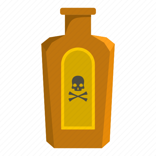 Beware, bottle, can, cartoon, object, poison icon - Download on Iconfinder