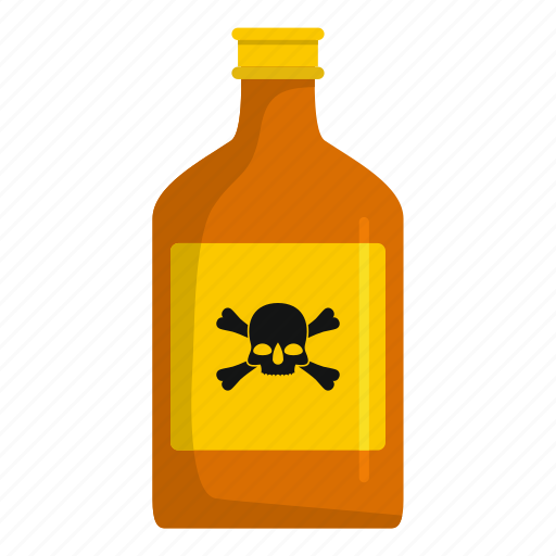 Beware, bottle, can, cartoon, object, toxin icon - Download on Iconfinder