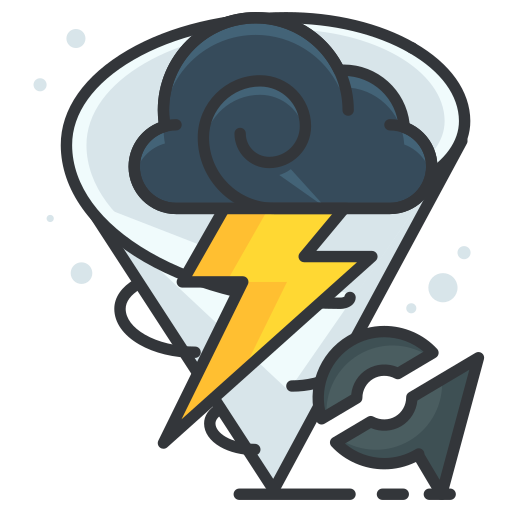 Game, go, play, pokemon, storm, weather icon - Free download