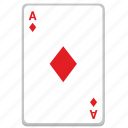card, gambling, poker, casino, ace