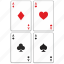 cards, casino, poker, gambling, game 