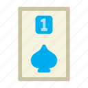 ace of spades, poker card, poker, card game, playing cards, gambling, game, gaming