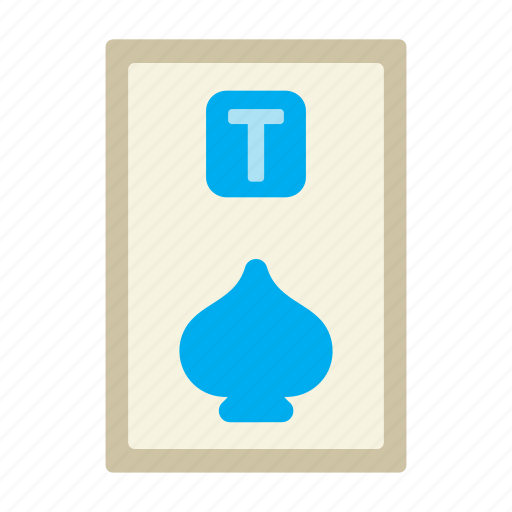 Ten of spades, poker card, poker, card game, playing cards, gambling, game icon - Download on Iconfinder