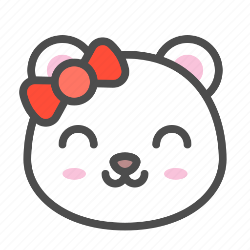 Arctic, avatar, bear, cute, face, polar icon - Download on Iconfinder
