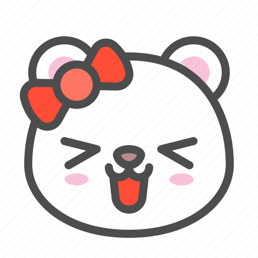 Arctic, avatar, bear, cute, face, happy, polar icon - Download on Iconfinder
