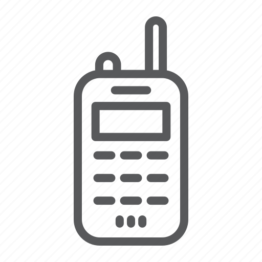 Communication, military, police, radio, talkie, transmitter, walkie icon - Download on Iconfinder