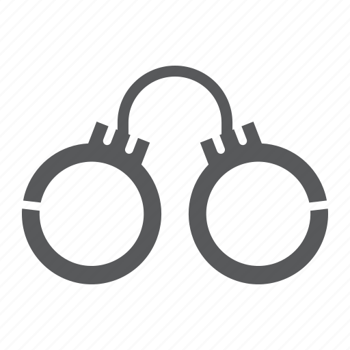 Arrest, chain, crime, cuffs, handcuffs, lock, police icon - Download on Iconfinder