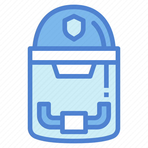 Helmet, police, protection icon - Download on Iconfinder