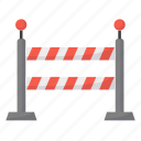 barricade, barriers, police, prohibited