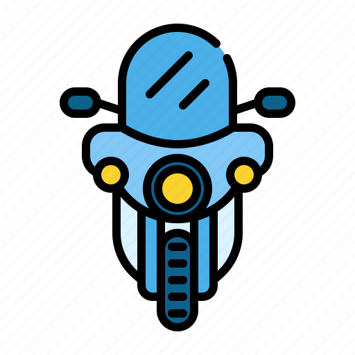 Police, motorcycle, rider, bike, motorbike, vehicle icon - Download on Iconfinder