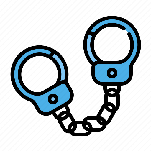 Handcuff, arrest, crime, justice, police, chain icon - Download on Iconfinder