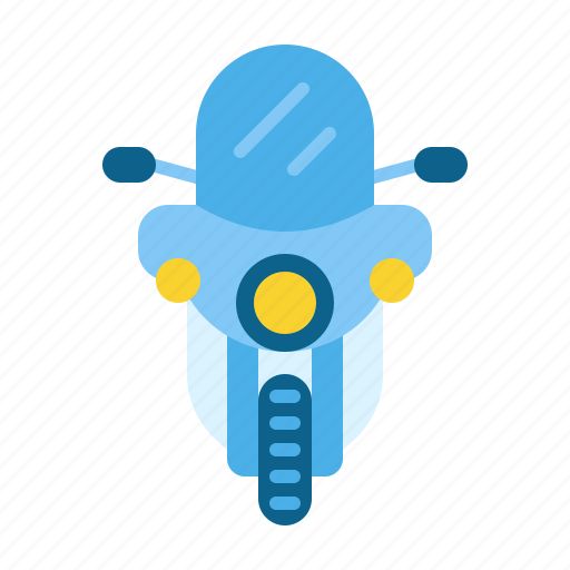 Police, motorcycle, rider, bike, motorbike, vehicle icon - Download on Iconfinder