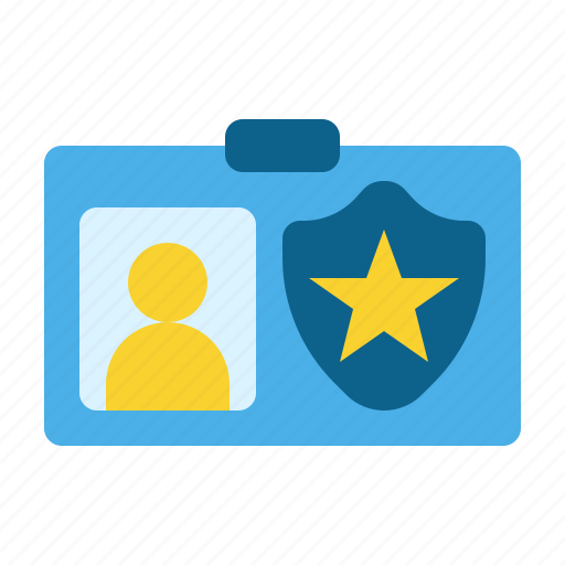 Police, id, badge, card, identity, officer, policeman icon - Download on Iconfinder