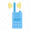 walkie, talkie, electronic, device, radio, communication