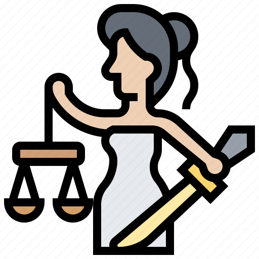 Goddess, justice, law, righteousness, themis icon - Download on Iconfinder