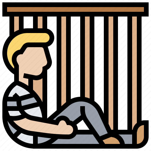 Confinement, custody, inmate, jail, prison icon - Download on Iconfinder
