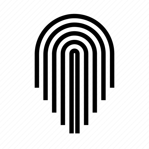 Cop, enforcement, fingerprint, justice, law, police icon - Download on Iconfinder