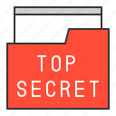 document, file, folder, policeman, top secret