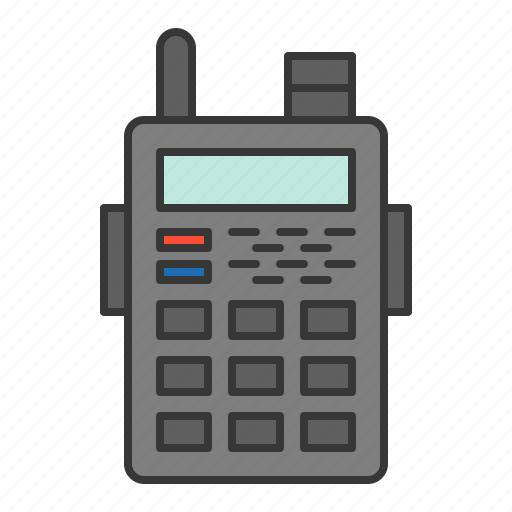 Army radio, communication, police, policeman, radio, police radio icon - Download on Iconfinder