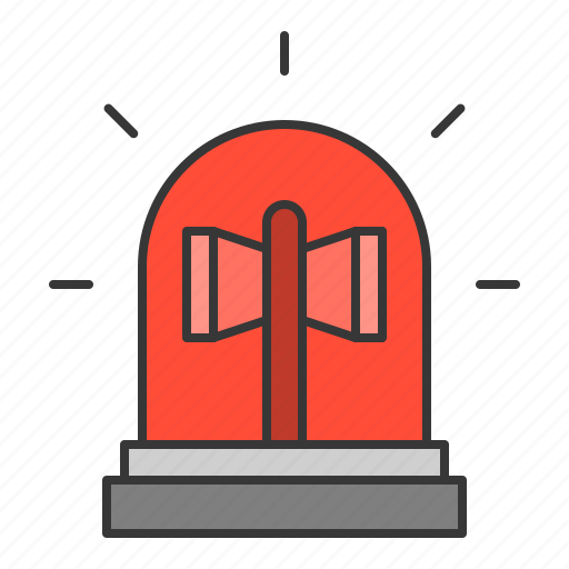 Car siren, policeman, sign, signal, siren, sound, traffic icon - Download on Iconfinder