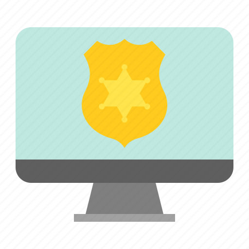 Badge, police, police report, screen icon - Download on Iconfinder