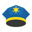 cap, cop, police, police cap, uniform 