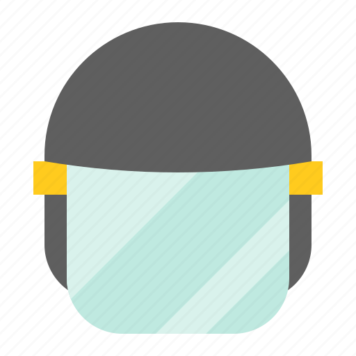 Helmet, police, police helmet, protection icon - Download on Iconfinder